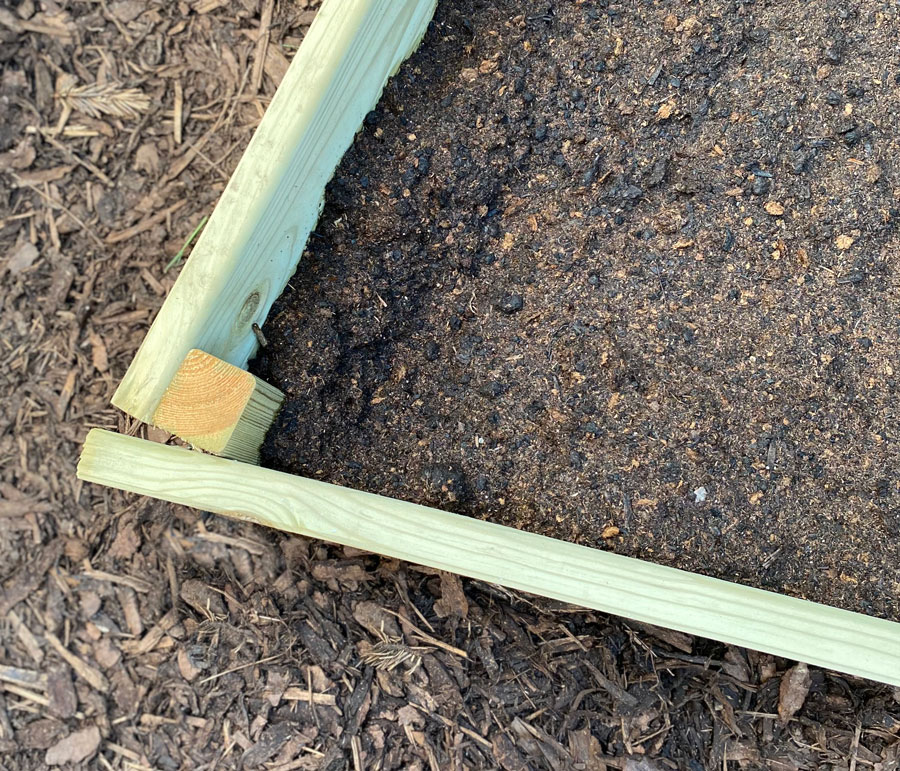 raised bed joints